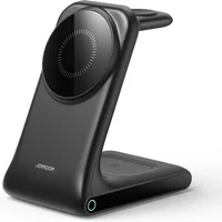 Joyroom 3-in-1 Magnetic Wireless Charging Station Wireless Phone Charger Stand for iPhone 16 15 14 13 12 for iWatch for AirPods