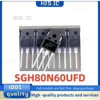5-10-20PCS 100% NEW high-quality SGH80N60UFD G80N60 80N60 G80N60UFD 80A 600V TO-247 IGBT High-power transistor