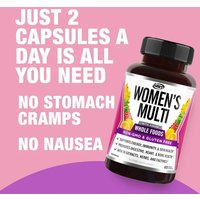 Women's Complex Vitamin 22 Essential Nutrients, Fruits And Vegetables Enhance Energy, Immunity, And Heart 60 Capsules