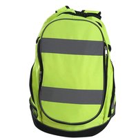 AliExpress Fashion Fluorescent Green Cycling Backpack Night Reflective Luminous Riding Resistant Safety Backpack Unisex Outdoor Sports Bag