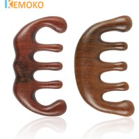 Wood Massager Comb Scalp Head Massager Oil Massager Scalp Sandalwood Hair Comb Body Scraping Massage Tools