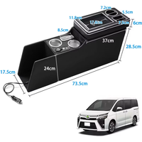 Wholesale Console Box For Toyota Voxy Noah Estima Esquire Armrest Console 80 70 60 Series NOAH Compatible For VOXY Applications