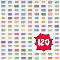 120pcs Bible Verse Prayer Cards Assorted Affirmative Verse Inspirational Gifts For Christmas Valentine's Day New Year Scripture