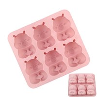 3D Capybara Ice Mold Silicone Non Stick Cute Shape Freezer Tray For Cocktail Whisky Juice Jelly Chocolate Spring Snacks