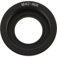 Optical Glass Lens Mount Adapter M42 Screw to AI F Ring for Nikon Camera Photography Equipment