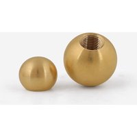 Copper Balls with Inner Thread Tooth 6mm 7.5mm 10mm 12mm 15mm 16mm 17.5mm 20mm 21.5mm 25mm Copper Decorative Balls