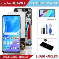 Original 6.59" Display For Huawei Y9s LCD STK-L21 L22 LX3 LCD Touch Screen Digitizer Assembly For Huawei P Smart Pro 2019 LCD