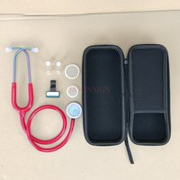 double-sided adult children students stainless steel frequency box + health monitors for home Stethoscope medical universal