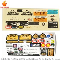 RC Car Model Stickers MN D90 D91 MN99S MN45 WPL B14 B24 B16 B36 C14 C24 RC Car Spare Parts DIY Simulation Body RC Sticker