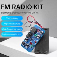 FM Radio DIY Kit 76-108MHz RDA5807 Radio Module Electronic Soldering Training DIY Kit