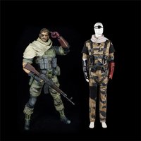 Game Metal Gear Venom Snake Cosplay Costumes Men Battle Uniform Full Set Halloween Carnival Outfits