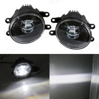 Pour Toyota antibrouillard LED Fit Corolla RAV4 Camry Yaris Prius CHR Hilux Lexus phare de voiture feux de jour 12V