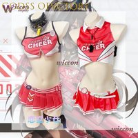 Bay Clay Cosplay Costume Authentic Game GODSS OFVITORY Replica Anime Outfit Holiday Edition Sexy Cheerleading Team Party Kawaii