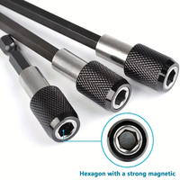NEWONE-Tournevis magnétique, levier de transfert rapide, extension autobloquante, nouveaux outils à main, 1/4 pouces, 60mm, 1/4mm, 100mm, 3 pièces, 150