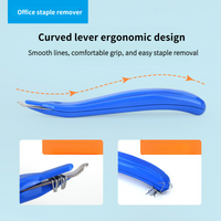 Pen-shaped needle remover, office staple remover, universal staple lifter, mini energy-saving needle extractor, and simple nail