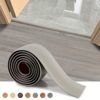 PVC Wood Grain Color, Solid Color Self-Adhesive Floor Strip, Threshold Strip, Edge Strip, Door Seam, Edge Strip, Flat Trim Strip
