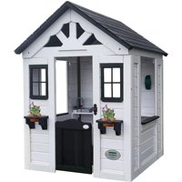 outdoor wooden house children's play house small wooden kindergarten game play house props courtyard wooden tent