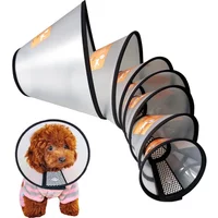 Pet Elizabeth Collar Puppy Anti Bite Grasping Collar for Small Sizes Dogs Recovery Cone Ring Cats Neck Wound Healing Accessories