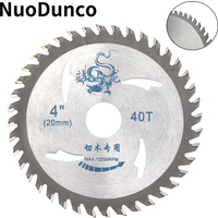 110mm Wood Cutting Disc 30/40 Teeth Carbide Saw Blade For Angle Grinder Wood Plastic Cutting Tools Accessories