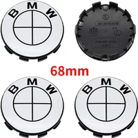 7Pcs ABS Car Front Grille Trunk Logo All white For BMW G30 G31 G38 G11 G12 G20 G28 F10 F48 F21 F22 Wheel Rim Decoration Cover