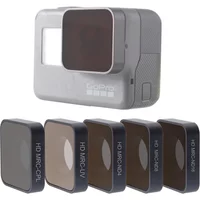 For Go Pro Hero 5 6 7 Lens Accessories UV CPL ND 4 8 16 Neutral Density Filters Set For GoPro Hero5/6/7 Black Action Camera