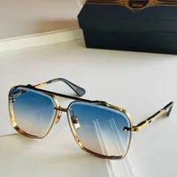 Okulary przeciwsłoneczne ADITA Mach six Top High Quality dla mężczyzn, tytanowe, modne, damskie, z pudełkiem.
