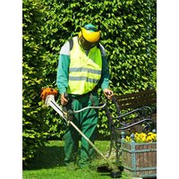 Weed Whacking Face Shield - Safety Face Mask Shield for Grinding Cutting with Ratchet Headgear &Full Impact Resistant Face Visor