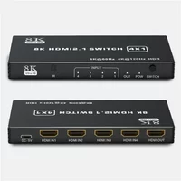 5 in 1 out Switch Splitter 8K HDMI 2.1 120Hz 5-port HDMI 4K 120Hz Splitter Switcher CEC 48gbps HDMI 2.1 Switch with remote HDR
