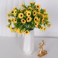 Artificial Sunflowers, Suitable for Home Decor, Floral Arrangements, Weddings, Birthdays, Parties, Banquets, Garden Decorations