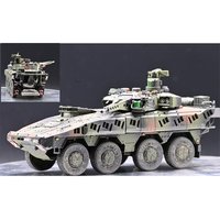 Pre-sale 1/72 Scale IFV Wheeled Infantry Fighting Vehicle Heavy Additional Equipment Type Simulation Tank Model Collectible