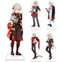 16CM Anime Genshin Impact Cosplay Acrylic Figure Stand Plate Kaedehara Kazuha Ornaments Gifts