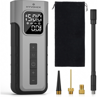 AliExpress HYVOHEX C2 Wireless Car Air Compressor 100% Duty Cycle 4000mAh LED Light Tire Inflator Pump for Cars Motorcycles Balls
