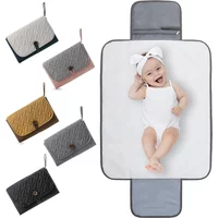 Portable Multifunction Foldable Waterproof Changing Pad Newborn Baby Diaper Changing Mat Changing Pads