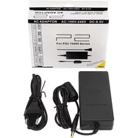 NEW Power Supply For PS2 Replacement AC Adapter Charger Cable Cord 100‑240V DC 8.5V for PS2 Slim 70000 Console EU Plug / US Plug