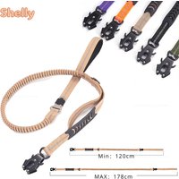 Heavy Duty Dog Leash for Large Dogs Shock Absorbing Bungee Tactical Dog Leash with 2 Padded Handle Strong No Pull Dog Leash