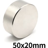 50x20mm Super Strong Round Neodymium Magnet N35 Powerful Magnetic NdfeB Permanent Refrigerator Magnet imanes DIY