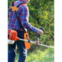 For Brush Cutter Trimmer Garden Pruner W Shape Double Shoulder Harness Strap Comfortable Labor Saving Strimmer Padded Belt