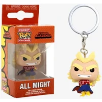 Funko Pop Keychain Toy My Hero Academia ALL MIGHT PVC Action Figure Pocket POP Toys
