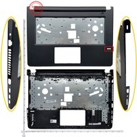 New Palmrest topcase For DELL Vostro 14 3468 3478 V3468 V3465 3462 3478 3467 Layout Keyboard bezel Upper cover