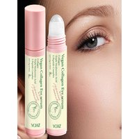 6 in 1 Collagen Peptide Eye Essence - Improves Skin Texture, Absorbs Quickly, Non-Greasy, Moisturizes and Firms the Eye Area - Brightens Skin Tone, Suitable for Dark Circles and Fine Lines Around the