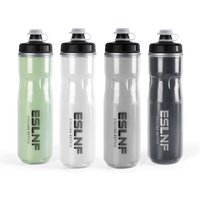 AliExpress ESLNF 720ml Bicycle Water Bottle Road Bike Dual Layer Thermal Keeping Leak-proof Kettle Outdoor Cycling Sports Bottle