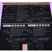 Foldable Step By Step Educational Prayer Mat Non-Slip Visual Instructions Guided Prayer Mat Portable Bilingual Guided Prayer Mat