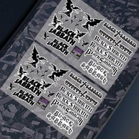 1pc Black Sabbath Band Stickers Moto Sticker Auto Body Bumper Windows Motorcycle Laptop Walls Vinyl Decal Car Tuning Accessories