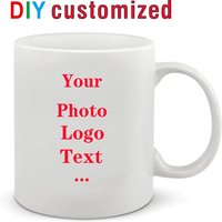 Personalized Your Photo Mug, Custom NAME IMAGE TEXT Cup,Customize Coffee Mugs, Tea Cups, Mothers day, Wedding Surprised Gift