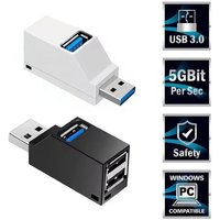 USB 3.0 HUB 3 Ports USB Expander Quick Charge USB Splitter Portable Multi Ports Power Adapter For Laptop Card Reader Accessories
