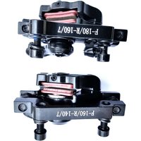 Mountain Bike Disc Brake Aluminum Alloy Universal Head Clamp Front And Rear Disc Brake Block Bicycle Accessories