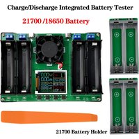 4-Channel Battery Capacity Tester 18650/21700 Charge/Discharge Tester Lithium Digital Battery Detection Module Battery Testing