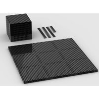 MOC Building Block Pixel Art Base Plate Specifications 65803 DIY Mosaic Painting Replacement Parts 9PCS with 36PCS Pin 2780