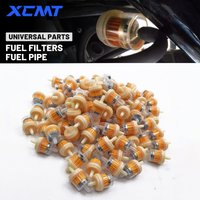 1/3/5/10pcs Professional Universal gasolene Gas Fuel gasolene Oil Filter for Motorcycle Moped Scooter Dirt Bike ATV Accessories
