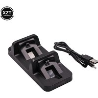 USB Dual Charger Dock For PS4 Controller Gaming Charging Stand Holder For Sony PlayStation 4 Wireless Gamepad Controle Charger